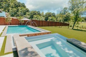 Adjoining Spas - Claffey Pools
