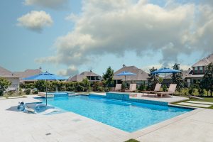 Bella Blue Custom Linear Pool - Claffey Pools