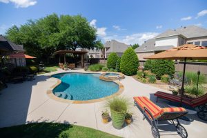 Southlake Remodel Space Swimming Pool Project - Claffey Pools