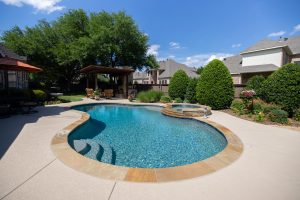 Southlake Remodel Space Swimming Pool Project - Claffey Pools