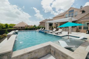 Smoke Leuders Backyard Getaway Swimming Pool Project - Claffey Pools