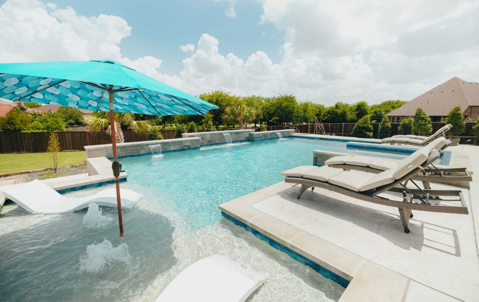 Smoke Leuders Backyard Getaway Swimming Pool Project - Claffey Pools