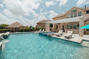 Smoke Leuders Backyard Getaway Swimming Pool Project - Claffey Pools