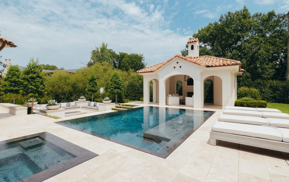 Modern Mediterranean Swimming Pool Project - Claffey Pools