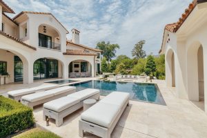 Modern Mediterranean Swimming Pool Project - Claffey Pools