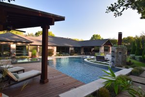 Modern Knife Edge Escape Swimming Pool Project - Claffey Pools