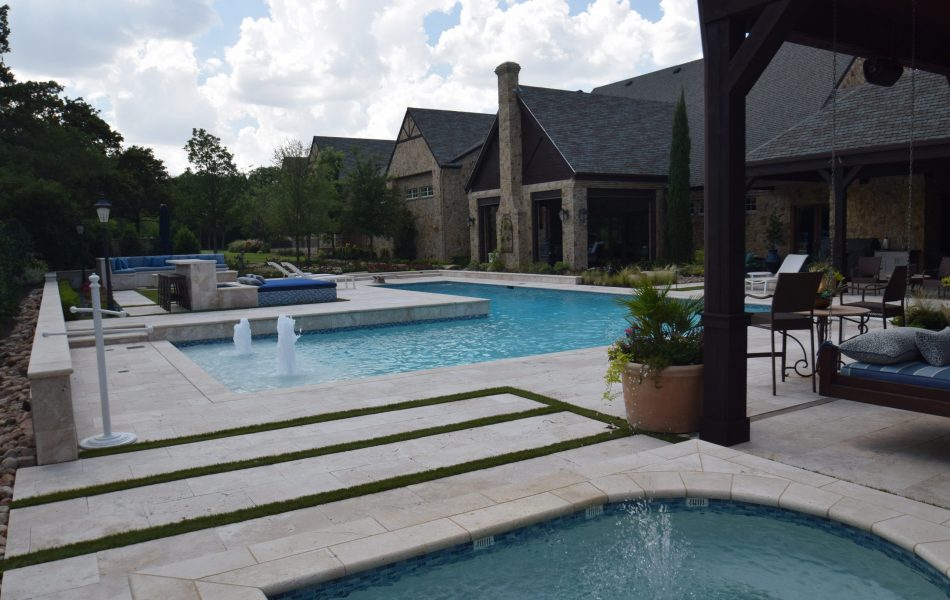 Cool Blue Remodel Swimming Pool Project - Claffey Pools