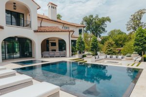 Modern Mediterranean Swimming Pool Project - Claffey Pools