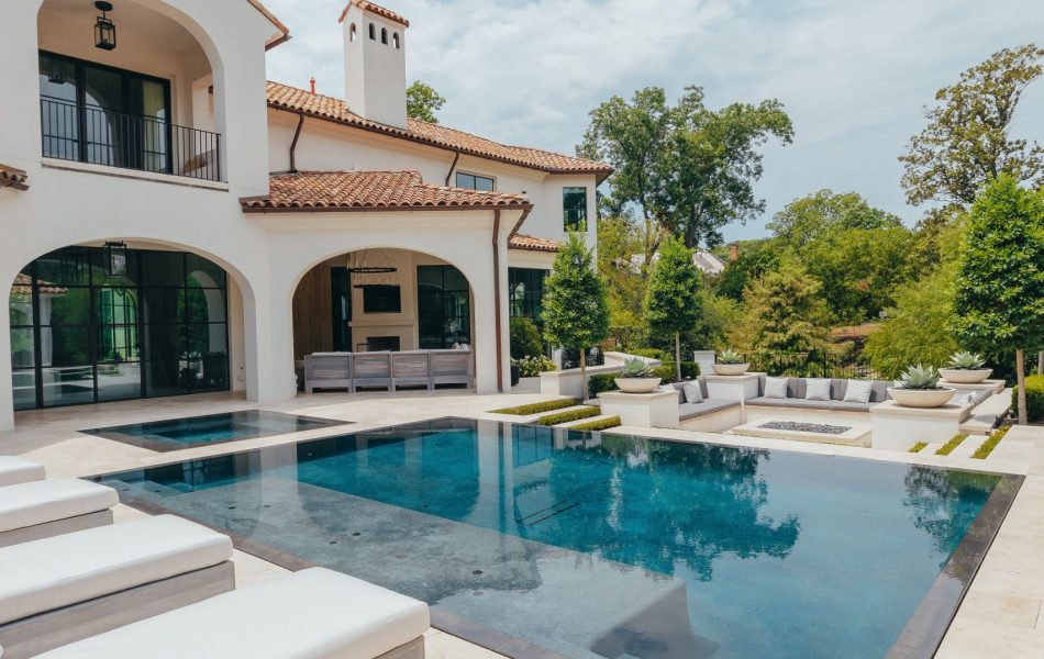 Modern Mediterranean Swimming Pool Project - Claffey Pools