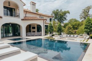 Modern Mediterranean Swimming Pool Project - Claffey Pools