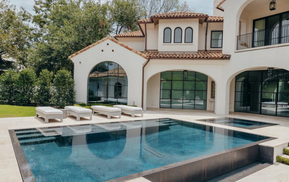 Modern Mediterranean Swimming Pool Project - Claffey Pools