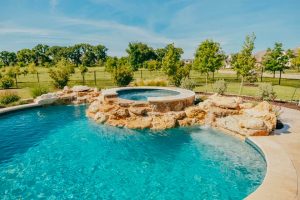 Hill Country Freeform Swimming Pool Project - Claffey Pools