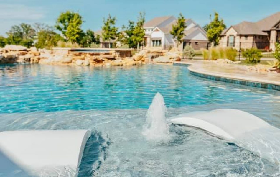Hill Country Freeform Swimming Pool Project - Claffey Pools