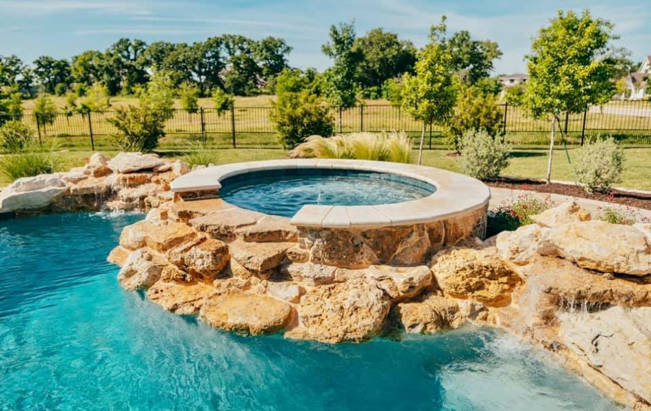 Hill Country Freeform Swimming Pool Project - Claffey Pools