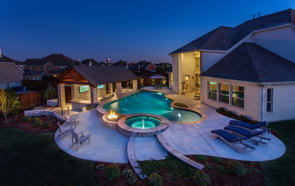 Frisco Freeform Swimming Pool Project - Claffey Pools