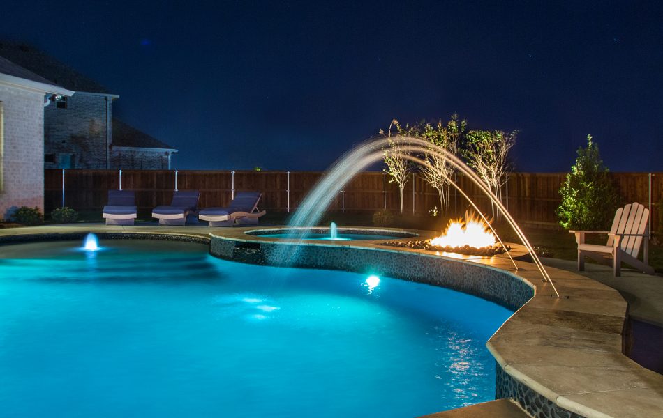 Frisco Freeform Swimming Pool Project - Claffey Pools