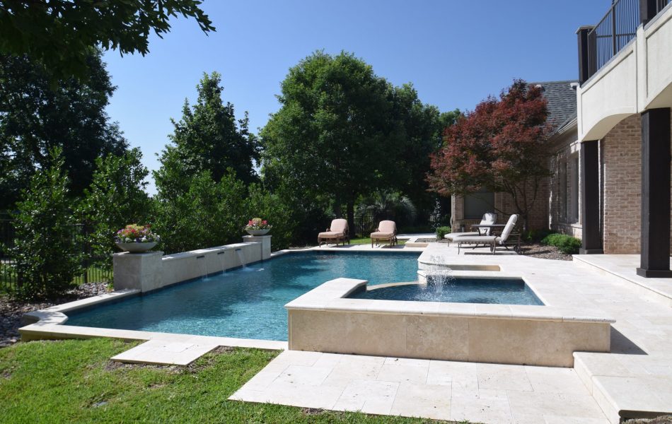 Gardenesque Shape Swimming Pool Project - Claffey Pools