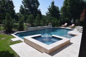 Gardenesque Shape Swimming Pool Project - Claffey Pools