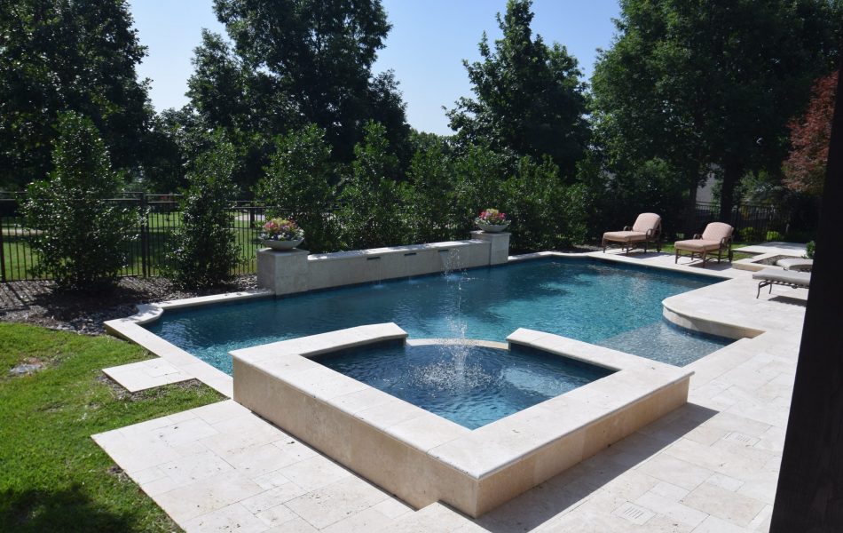 Gardenesque Shape Swimming Pool Project - Claffey Pools