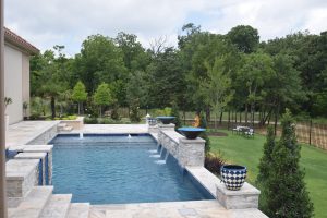 Colleyville Straightline Swimming Pool Project - Claffey Pools