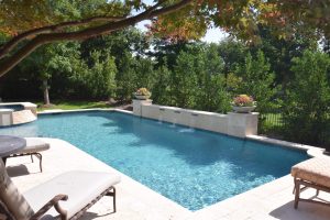 Gardenesque Shape Swimming Pool Project - Claffey Pools