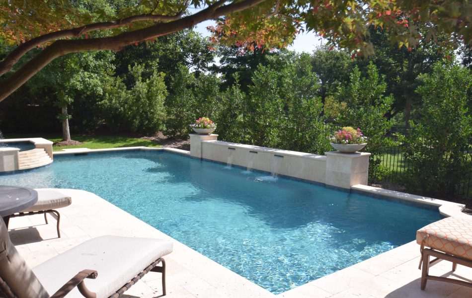 Gardenesque Shape Swimming Pool Project - Claffey Pools