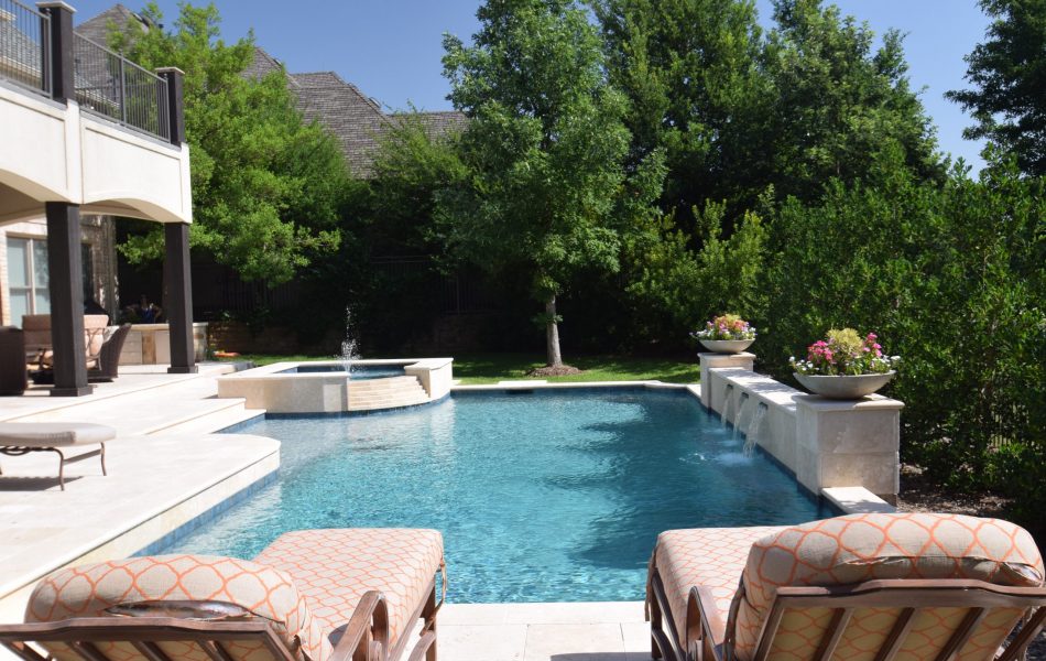 Gardenesque Shape Swimming Pool Project - Claffey Pools