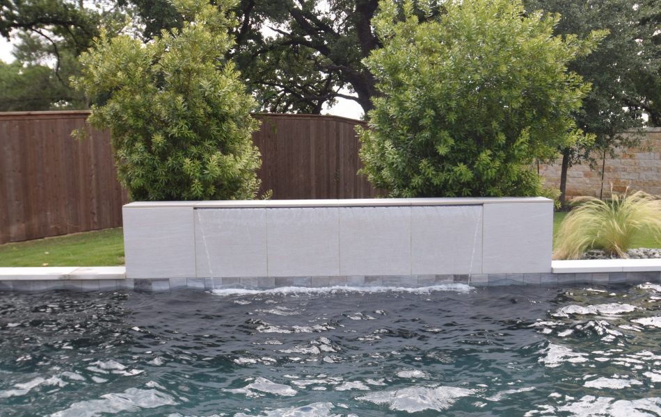 Black Onyx Straightline Swimming Pool Project - Claffey Pools