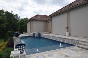 Colleyville Straightline Swimming Pool Project - Claffey Pools