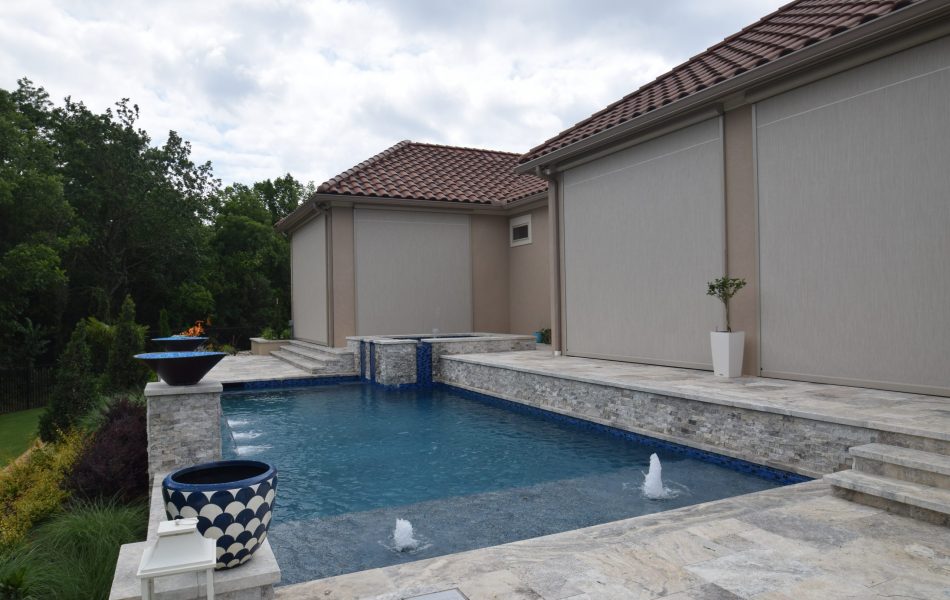 Colleyville Straightline Swimming Pool Project - Claffey Pools