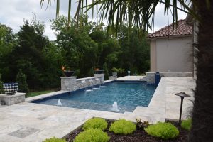 Colleyville Straightline Swimming Pool Project - Claffey Pools