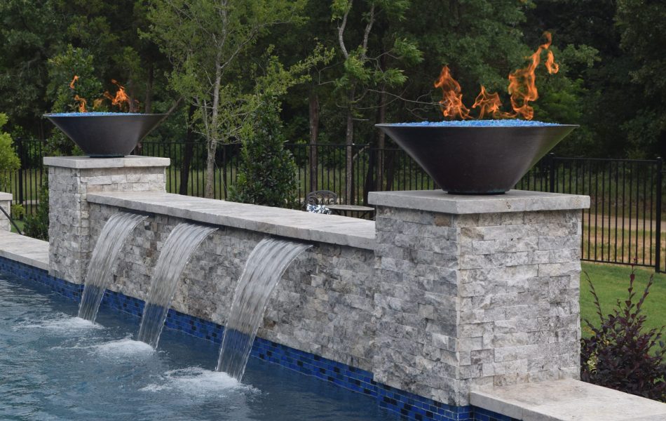 Colleyville Straightline Swimming Pool Project - Claffey Pools