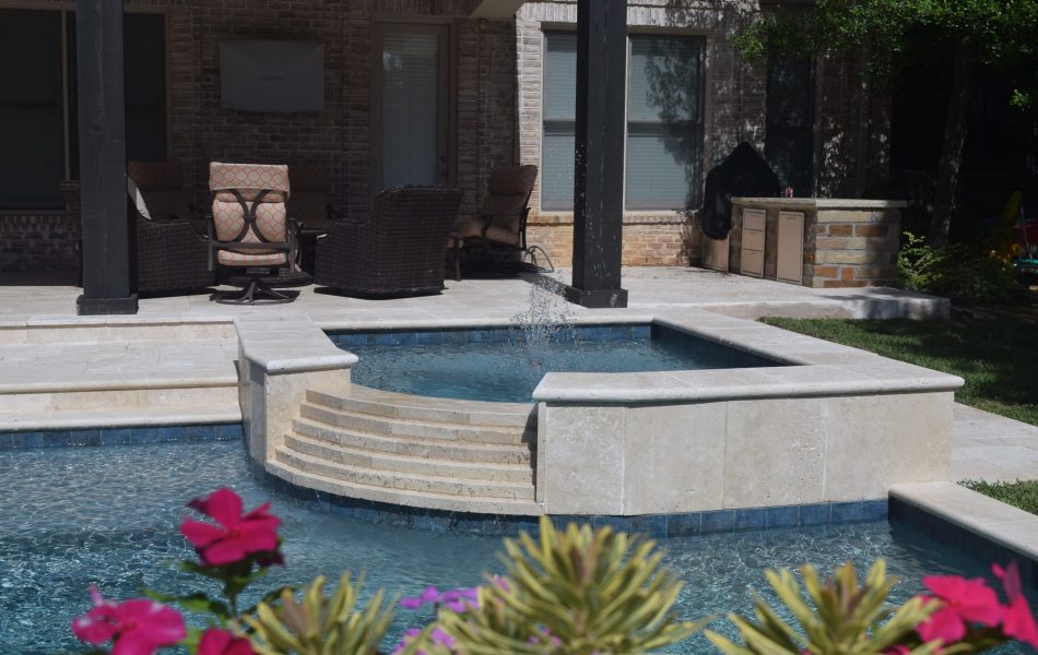 Gardenesque Shape Swimming Pool Project - Claffey Pools