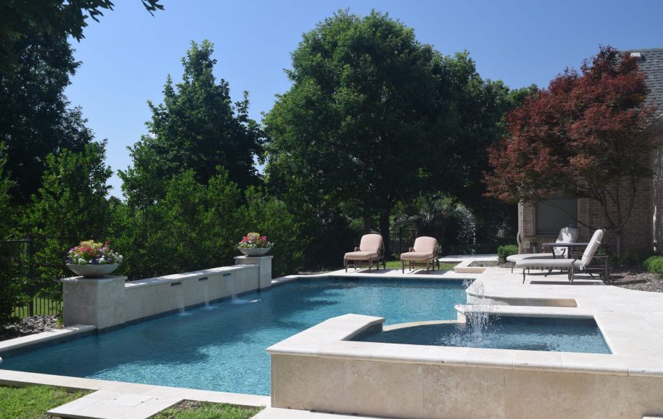 Gardenesque Shape Swimming Pool Project - Claffey Pools