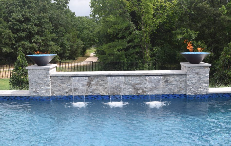 Colleyville Straightline Swimming Pool Project - Claffey Pools