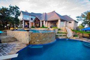 Grandly Gorgeous Lake View Swimming Pool Project - Claffey Pools