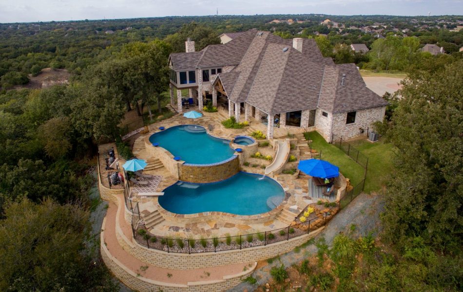 Grandly Gorgeous Lake View Swimming Pool Project - Claffey Pools