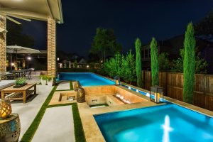 Eclectic Backyard Retreat Swimming Pool Project - Claffey Pools