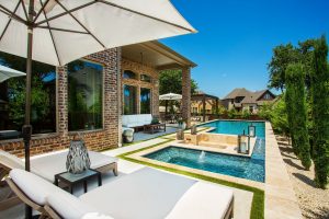 Eclectic Backyard Retreat Swimming Pool Project - Claffey Pools