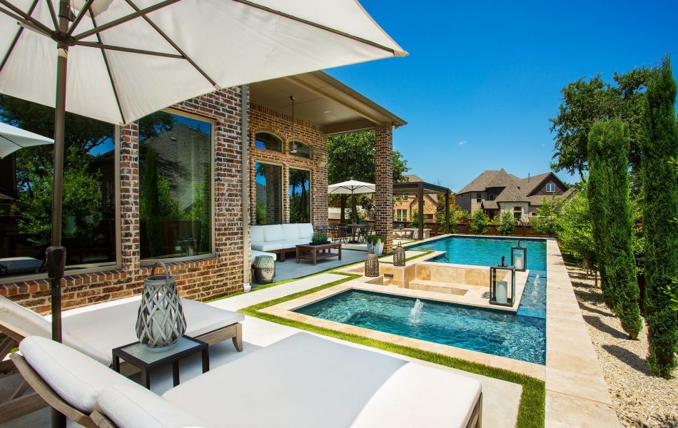 Eclectic Backyard Retreat Swimming Pool Project - Claffey Pools