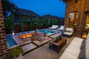 Eclectic Backyard Retreat Swimming Pool Project - Claffey Pools