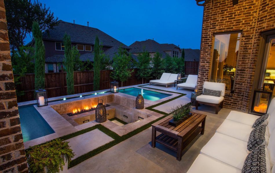 Eclectic Backyard Retreat Swimming Pool Project - Claffey Pools