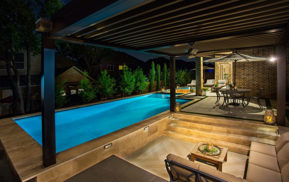 Eclectic Backyard Retreat Swimming Pool Project - Claffey Pools