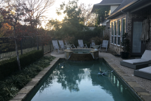 Straight-line Shape Remodel Swimming Pool Project - Claffey Pools