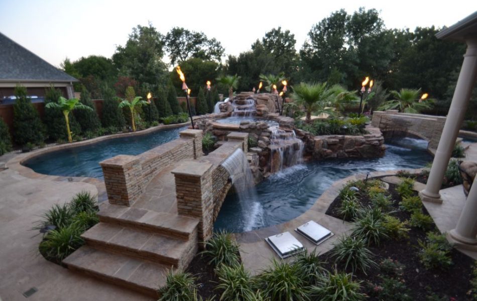 HGTV Colleyville Lazy River Swimming Pool Project - Claffey Pools