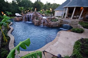 HGTV Colleyville Lazy River Swimming Pool Project - Claffey Pools
