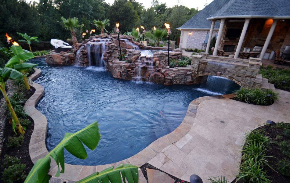 HGTV Colleyville Lazy River Swimming Pool Project - Claffey Pools