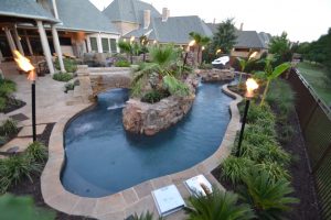 HGTV Colleyville Lazy River Swimming Pool Project - Claffey Pools