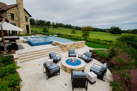 Curves Meets Geometric Swimming Pool Project - Claffey Pools