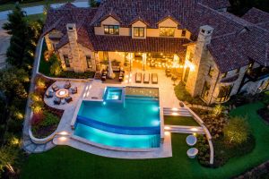 Curves Meets Geometric Swimming Pool Project - Claffey Pools